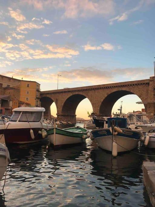 Villa Vallon Des Auffes : Le Cabanon De Mireille à Marseille Extérieur photo