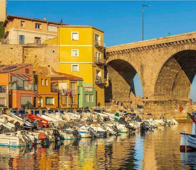 Villa Vallon Des Auffes : Le Cabanon De Mireille à Marseille Extérieur photo